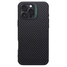 OEM - NILLKIN iPhone 16 Pro Max Skal Magnetisk Grön Kolfiber TPU + PC