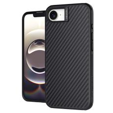OEM - NILLKIN iPhone 16e Skal Magnetiskt Kolfiber TPU + PC Svart