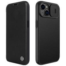 Nillkin - NILLKIN Qin Pro iPhone 14 Plus Skal med Kortfack - Svart