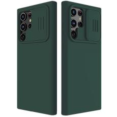 Nillkin - NILLKIN Samsung Galaxy S22 Ultra Skal Grön Anti-scratch