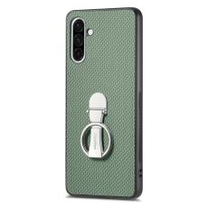 OEM - Samsung Galaxy A56 5G Fodral Kickstand Läder Grön