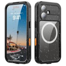 SHELLBOX - SHELLBOX iPhone 17 Vattentät Skal IP68 MagSafe Kompatibel Svart