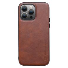 X-Level - X-LEVEL Bojue-3 iPhone 15 Pro Max Skal i PU Läder - Brun