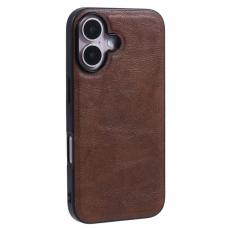 X-Level - X-LEVEL Bojue-3 iPhone 16 Skal MagSafe Läder Brun