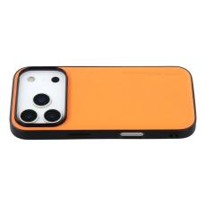 X-Level - X-LEVEL Bojue-3 iPhone 17 Pro Skal Läderbelagd Orange