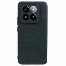 X-Level - X-LEVEL Bojue-3 Xiaomi 14 Pro Skal Läder+PC+TPU - Midnattsgrön