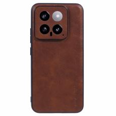 X-Level - X-LEVEL Bojue-3 Xiaomi 14 Skal Läderbeläggning Brun