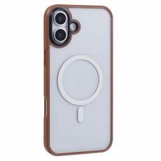 X-Level - X-LEVEL Crystal Clear iPhone 16 Skal TPU+PC - Titanium Gold