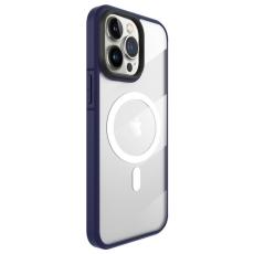 X-Level - X-LEVEL Crystal Clear Slim Skal för iPhone 15 Pro Max - Mörkblå