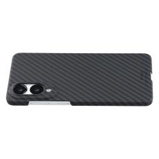 X-Level - X-LEVEL Galaxy S25 Edge Skal Kolfiber Textur Svart