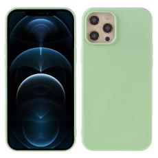 X-Level - X-LEVEL iPhone 12 Pro Max Skal i Liquid Silicone - Ljusgrön