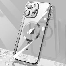 X-Level - X-LEVEL iPhone 15 Pro Max Skal TPU MagSafe Transparent Svart