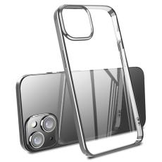 X-Level - X-LEVEL iPhone 15 Skal Electroplating Hård PC Stötabsorberande Silver