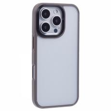 X-Level - X-LEVEL iPhone 16 Pro Fodral Anti-Scratch PC+TPU Matt Grå