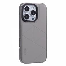 X-Level - X-LEVEL iPhone 16 Pro Fodral Geometrisk Titan Grå