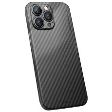 X-Level - X-LEVEL iPhone 16 Pro Fodral Kolfiber Textur Svart