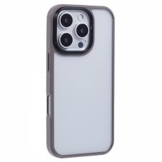 X-Level - X-LEVEL iPhone 16 Pro Max Skal Akryl+Silikon Klar Bak - Gr&aring;