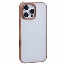 X-Level - X-LEVEL iPhone 16 Pro Max Skal PC+TPU Frosted Titanium Gold
