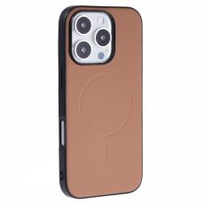 X-Level - X-LEVEL iPhone 16 Pro Skal MagSafe PC+TPU+PU Desert Gold