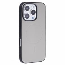 X-Level - X-LEVEL iPhone 16 Pro Skal MagSafe PC+TPU+PU - Grå