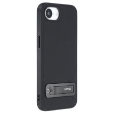 X-Level - X-LEVEL iPhone 16e Fodral Läderbelagd PC TPU Svart