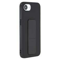 X-Level - X-LEVEL iPhone 16e Skal med Ställ TPU + PU Shockproof - Svart