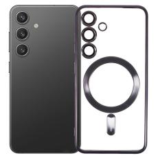 X-Level - X-LEVEL Samsung Galaxy S24 Skal Magnetiskt Klart Fodral Lila