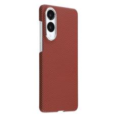 X-Level - X-LEVEL Samsung Galaxy S25 Edge Skal MagSafe Kolfiber Röd