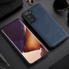 X-Level - X-LEVEL Vintage Style Skal för Samsung Galaxy S21 - Blå