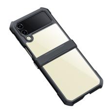XUNDD - XUNDD Galaxy Z Flip3 5G Skal Akryl + TPU Stötabsorberande Svart