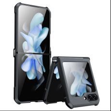 XUNDD - XUNDD Galaxy Z Flip5 Skal i Akryl+TPU med Glas - Svart