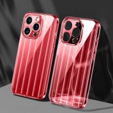 XUNDD - XUNDD Greya Series iPhone 15 Pro Skal Transparent Röd