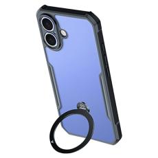 XUNDD - XUNDD iPhone 16 Plus Skal 360&deg; Magnetisk St&auml;ll Shockproof Svart
