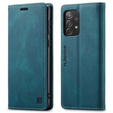 AUTSPACE - AUTSPACE A01 för Samsung Galaxy A73 5G Fodral PU Läder - Blå