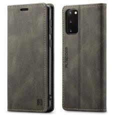 AUTSPACE - AUTSPACE A01 för Samsung Galaxy S20 Fodral PU Läder - Kaffe