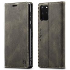 AUTSPACE - AUTSPACE A01 f&ouml;r Samsung Galaxy S20 Plus Fodral - PU L&auml;der - Kaffe
