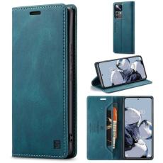 AUTSPACE - AUTSPACE A01 f&ouml;r Xiaomi 12T 5G fodral - &Auml;kta l&auml;der - Bl&aring;