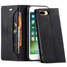 AUTSPACE - AUTSPACE A01 iPhone 6/7/8 Plus Fodral PU Läder - Svart