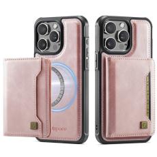 AUTSPACE - AUTSPACE iPhone 13 Pro Fodral Äkta läder - Roséguld
