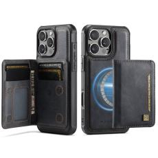 AUTSPACE - AUTSPACE iPhone 16 Pro Fodral Äkta läder - Svart