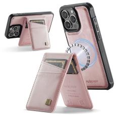 AUTSPACE - AUTSPACE iPhone 16 Pro Max Fodral Äkta läder - Rose Gold