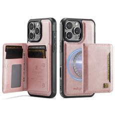 AUTSPACE - AUTSPACE iPhone 16 Pro Max Fodral Äkta läder - Roséguld