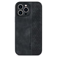 AZNS - AZNS iPhone 12 Pro Max Fodral Slim Fit PU Läder - Svart