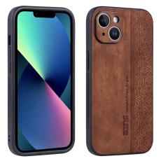AZNS - AZNS iPhone 13 Fodral Dustproof PU Läder - Brun