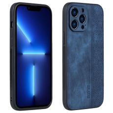 AZNS - AZNS iPhone 14 Pro Fodral - PU Läder - Blå