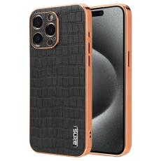 AZNS - AZNS iPhone 15 Pro Max Fodral Shockproof PU+TPU - Svart