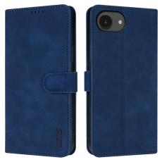 AZNS - AZNS iPhone 16e Fodral PU Läder Plånboksfodral - Blå