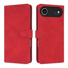 AZNS - AZNS iPhone Air Fodral PU Läder Plånboksfodral - Röd