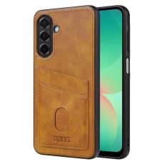 AZNS - AZNS K1 Series Samsung Galaxy A26 5G Fodral - Brun PU + TPU