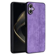 AZNS - AZNS Samsung Galaxy A06 4G Fodral PU Läder - Lila